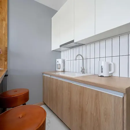 Stylowe Z Antresola, Balkonami I Miejscem Do Pracy By Renters * Βρότσλαβ